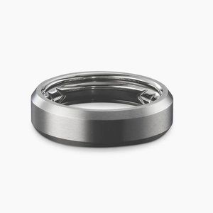 David Yurman Beveled Titanium Band